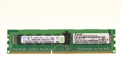 Samsung 4GB 1Rx4 PC3-12800R-11-11-C2-D3 ECC REG Server Memory M393B5270DH0-CK0Q8 - Image 1 of 2