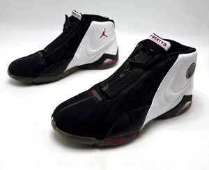 Nike Air Jordan Cover 3 Bred 2010 Größe 9,5 High Top Reißverschluss Schnürsenkel - Bild 1 von 6