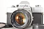 Minolta SRT 101 schwarze Spiegelreflexkamera mit Objektiv-Set 58 mm f/1,4 #2256