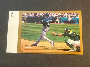 Box 55: 1999 Topps UNCUT SIDE PROOF Ken Griffey Jr - Foto 1 di 2