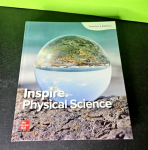 Inspire PHYSICAL SCIENCE - TEACHER'S Edition by 2021 McGraw Hill HB, Fast Ship - Picture 1 of 14