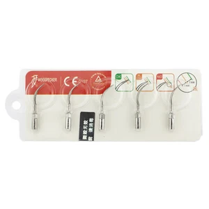 Woodpecker Ultrasonic Scaler Tips G5 For EMS Piezo Scaling Tip Original 5 Pcs - Picture 1 of 8