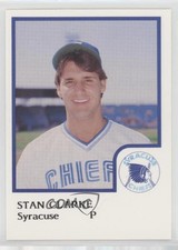 1986 ProCards Syracuse Chiefs Stan Clarke