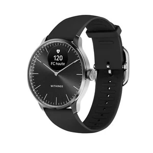 WITHINGS ScanWatch Light - Montre connectée santé cardiovasculaire, 37mm Noir - Photo 1/7
