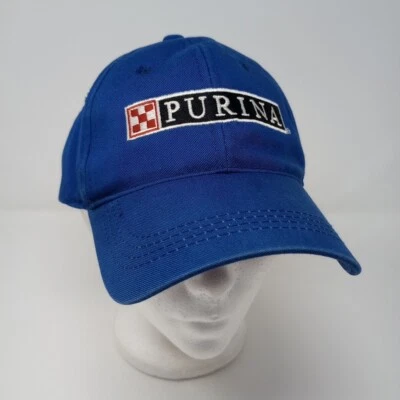 Purina Pet Food Gorra Azul Exterior OSFM Correa Ajustable Gorra de Béisbol Sombrero Foto 1 de 4