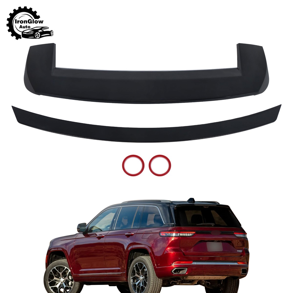 Srt Rear Wing Rear Trunk Spoiler Wing Kit For Jeep Grand Cherokee SRT ...