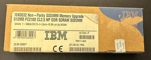 IBM Memory Upgrade 10K0032 512 MB, New In Sealed Box, NOS Vintage 2004 - Picture 1 of 4