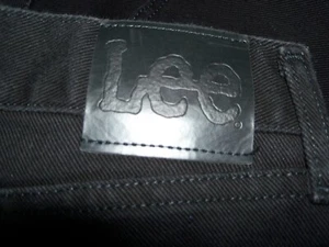LEE Regular Fit Jeans Straight Leg Men's Size 30X29 Black NEW! - Picture 1 of 8