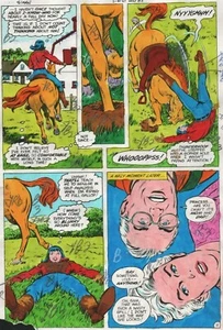 SUPERMAN 385 HAND COLORED COMIC PRODUCTION ART ANTHONY TOLLIN CURT SWAN PG 11 - Picture 1 of 3