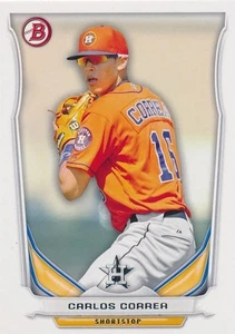 CARLOS CORREA TP-3 2014 Bowman RC ASTROS - Foto 1 di 1