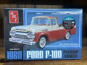 AMT 1960 Ford f-100 Pickup Truck With Trailer. BN In Sealed Package - Picture 1 of 1