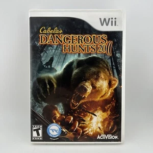 Cabela's Dangerous Hunts 2011 Nintendo Wii Videojuego En Caja, Limpio, Probado - Imagen 1 de 5