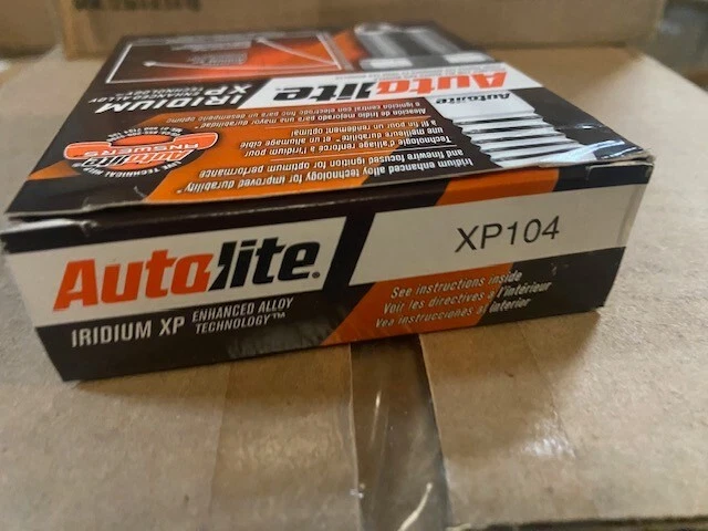 Bujías de repuesto automotriz Autolite Iridium XP XP104 (paquete de 4) Foto 1 de 1