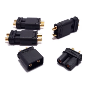 2/4/8 paires Connecteurs Prise XT30 XT30U Amass Noir Haute Qualité M/F RC FPV - Imagen 1 de 6