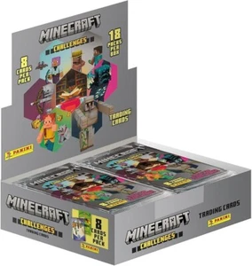 2025 Panini Minecraft Challenges Factory Sealed Booster Box - Picture 1 of 5