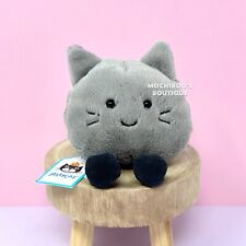 NWT Jellycat AMUSEABEAN KITTY Soft Plush Toy NEW Cute & Hard to Find! Super Soft