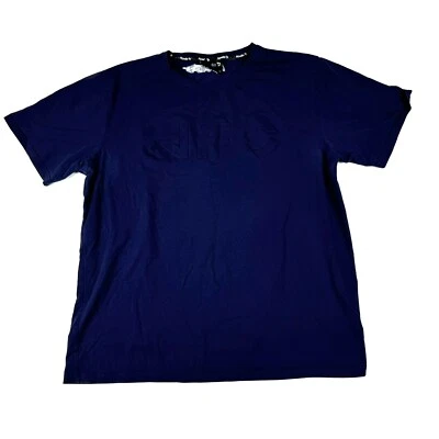 Norwood Football Clun NFC Embossed Blue Short Sleeve T Shirt Men's Large - Image 1 of 4