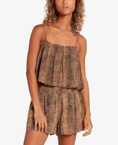 Volcom Women's Juniors' Size S Animal Print Snakedown Camisole Top Only - Picture 1 of 2