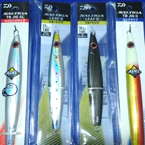 Daiwa Saltiga Metal Jig for Vertical Jigging Tuna Amberjack  5/5 Set of 4 Japan - Picture 1 of 10