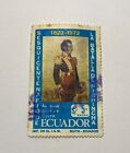 Rare - 1972 Ecuador Sesquicentenario De La Batalla De Pichincha 5 S/. Stamp Used