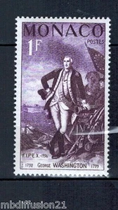 1956 // BRIEFMARKE - MONACO // NEU** / G.WASHINGTON ** STAMP.Y / GR.444 - Bild 1 von 1