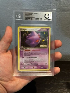 Pokémon Gengar EX Legend Maker Reverse Holo Stamp 5/92 Beckett BGS 8,5 SWIRL  - Bild 1 von 3