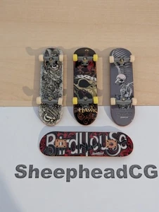 Vintage Tony Hawk Birdhouse Tech Deck Bundle 4x tavole (3x complete, 1x vuote) - Foto 1 di 7
