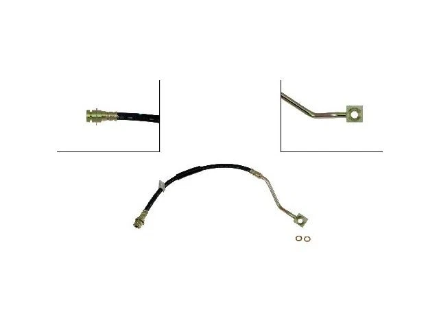 Front Right Brake Hose For 2000-2005 Ford Excursion 2001 2002 2003 2004 GP759XZ - Imagem 1 de 1