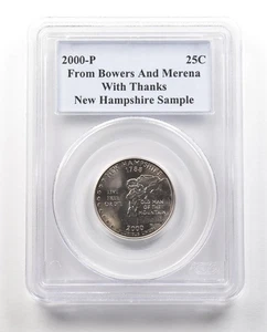2000-P Washington State Quarters New Hampshire Sample PCGS *4822 - Picture 1 of 3