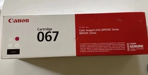 Canon 067 MAGENTA Tonerkassette ImageCLASS LBP630C/MF650C Serie (Original) NEU - Bild 1 von 4