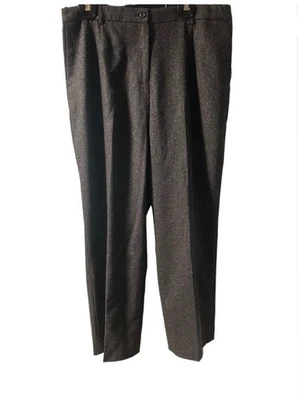 Pantalón Pendleton vintage de seda de lana virgen para mujer talla grande 14 usado en excelente estado Foto 1 de 4