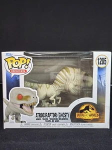 Funko Pop Movies Jurassic World # 1205 Atrociraptor (fantasma) Figura in vinile - Foto 1 di 7