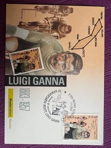 2007 CARTOLINA FILATELICA LUIGI GANNA  annullo INDUNO OLONA - Imagen 1 de 1