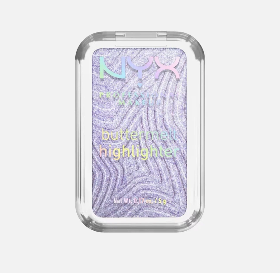 nyx buttermelt highlighter BMH40 NO 1 butta holographic lavender glitter shine - Bild 1 von 2