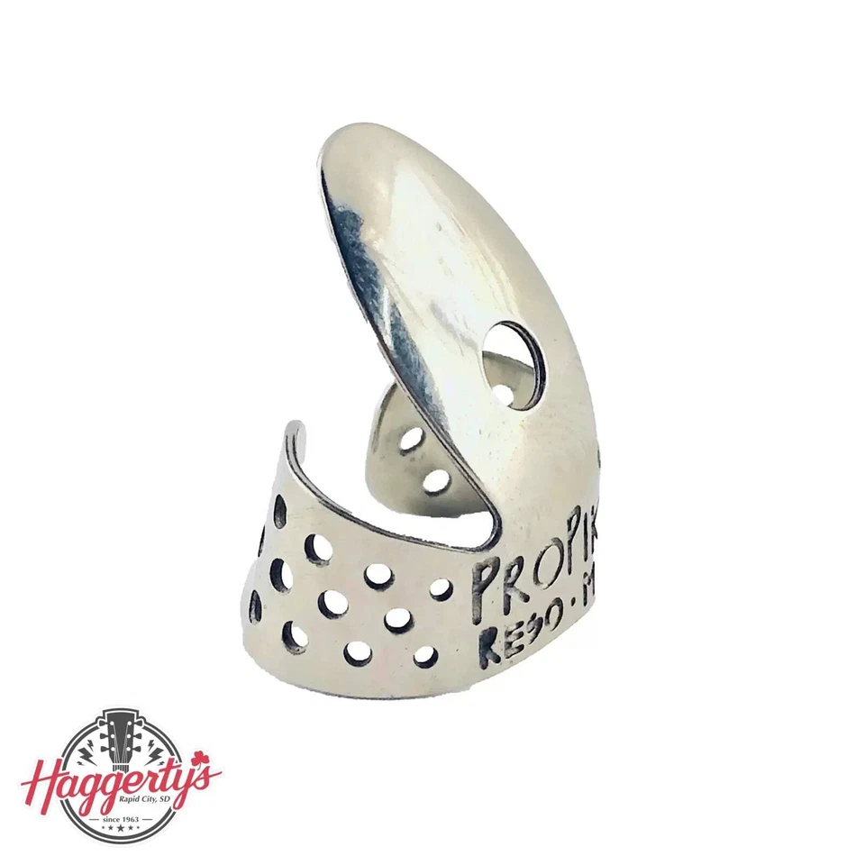 Никелевый серебряный резонатор ProPik медиатор для пальцев, одинарная упаковка, средний - Изображение 1 из 1