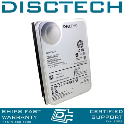 Seagate ST10000NM011G Dell 2G2PT 10TB 3.5" LFF 12Gbps 4Kn SAS HDD Hard Drive - Image 1 of 3