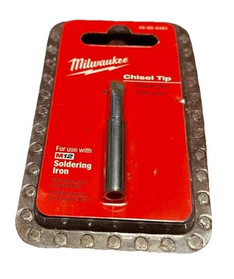 Punta de cincel de soldador Milwaukee Tool M12 49-80-0401 Foto 1 de 4