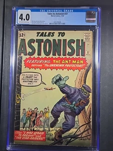 Tales to Astonish #37 1962 - Kirby, Ditko, Lee - Marvel Comics - CGC 4,0 - Imagen 1 de 17