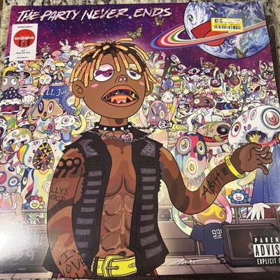 New Juice WRLD "The Party Never Ends" Target Exclusive Sky Blue Color Vinyl 2LP - Image 1 of 2