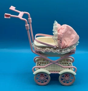 Vtg 1998 Mattel Walking Barbie Baby Krissy STROLLER ONLY UNTESTED NO BATT - Picture 1 of 13