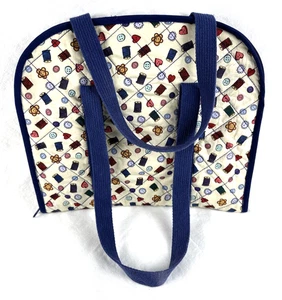 Craft Project Organizer Tote Bag, Zipper Close, Sewing, Needlework, Free Ship - Picture 1 of 14