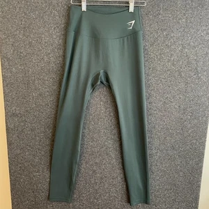 GymShark Trainingsleggings High Rise GLLG4714 Grün Damen M - Bild 1 von 3