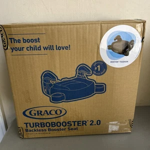 Graco Turbobooster 2.0 Seggiolino Auto Booster Senza Schienale, Denton - Foto 1 di 11