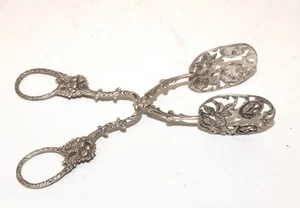Gebäckzange Hildesheimer Rose 835er Silber Christoph Bach  L. 17,0  cm 58,0 g. - Picture 1 of 11