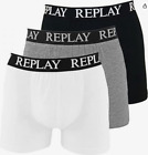 Mens REPLAY 3 pack Cotton Underwear Trunks Boxer Shorts S to 2XL