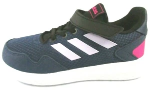 Adidas Archivo C Baskets Running Enfant Fille EUR 33 UK 1 US 1,5 Bleu / Rose - Imagen 1 de 7