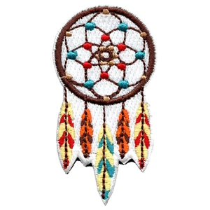 Native American Dream Catcher Embroidered Iron On Patch - Picture 1 of 2