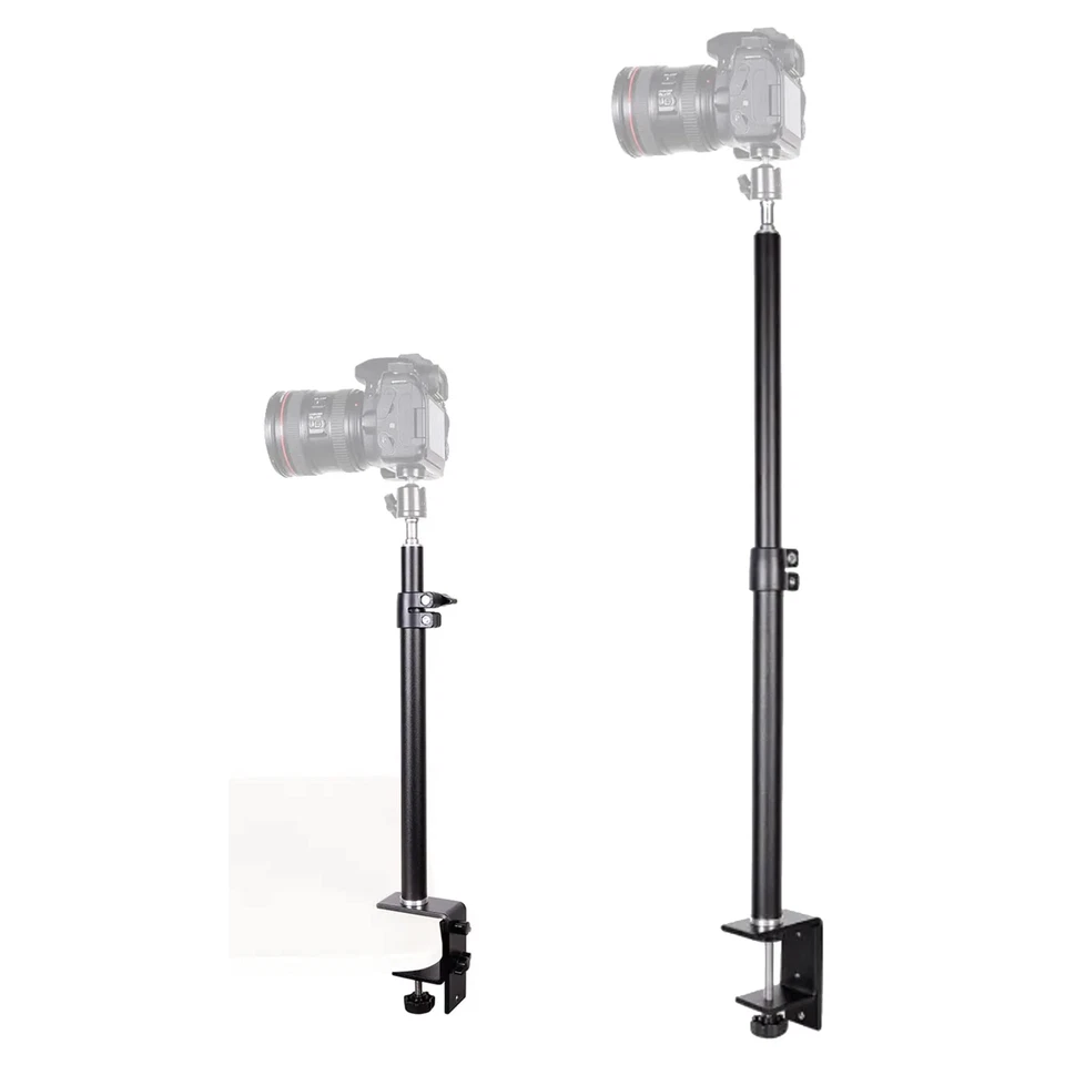 Klemm-Stativ Teleskop Halterung für Kamera Tisch Ständer DSLR Tischstativ Klemme - Bild 1 von 4