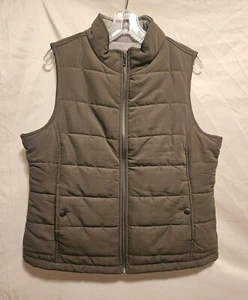 Natural Reflections Quilted Vest. Olive Green, Women's Size L NWT. Bass Pro... - Picture 1 of 5