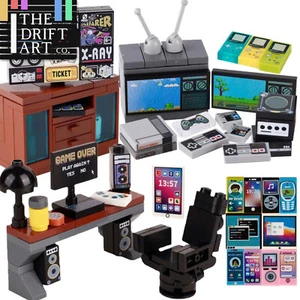 Computer Konsole Handy Tablet MOC TV City für Lego Bausteine Sets DIY - Bild 1 von 17